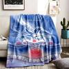 Crystal Palace Football Club Theme Blanket Suitable For The Sofa Camping And Travel Made Of Soft Flannel Material An Ideal Gift For Occasions Such As 