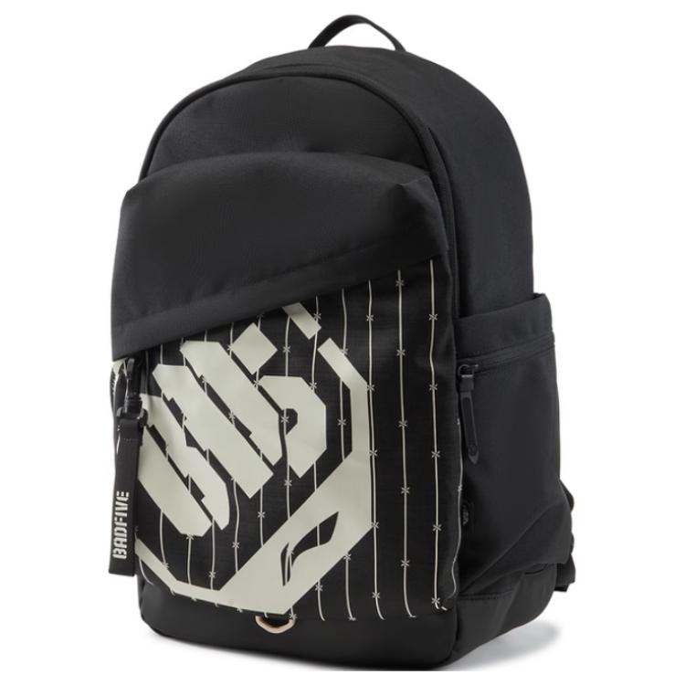 New LiNing Polyester Backpack Unisex Black ABSV001-1