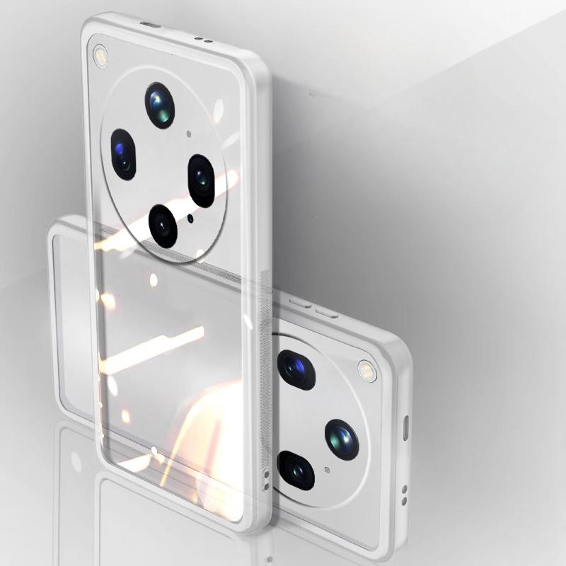 For OPPO Find X9 Ultra Case Camera Protection Semi Transparent Soft Silicone Shockproof with Lens Protector Films for OPPO Find X9S Back Cover