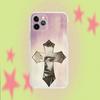 Cruz Cafune Me Muevo Con Dios Transparent Non-Slip Phone Case For iPhone 17,16,15,14,13,12,11,Air,X,XR,Pro,Max,Plus