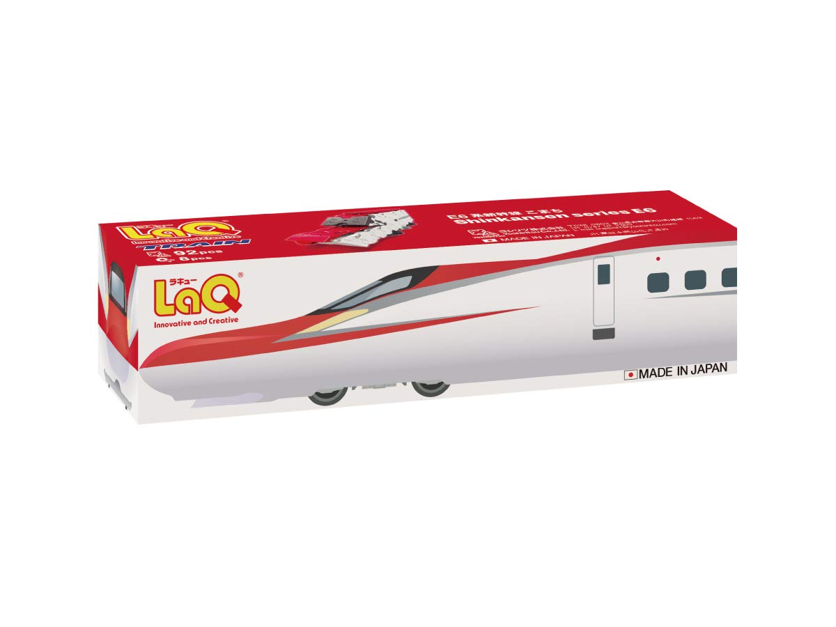 

LaQ train E6 series Shinkansen Komachi червоний