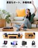 Record Player with Bluetooth Transmitter USB RCA Amplifier Compatible with RPM and AUX Dust Japanese Instruction Warranty & Receiver, Built-in
