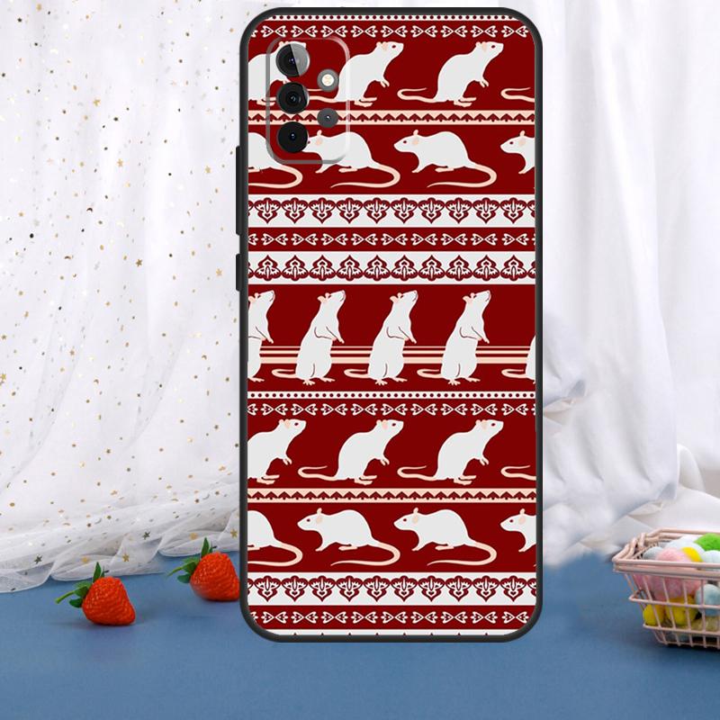 Cute Rattie Rats For Samsung Galaxy A55 A35 A05 A52 A32 A22 A54 A14 A16 A26 A36 A56 A06 A15 A53 A33 A13 Case