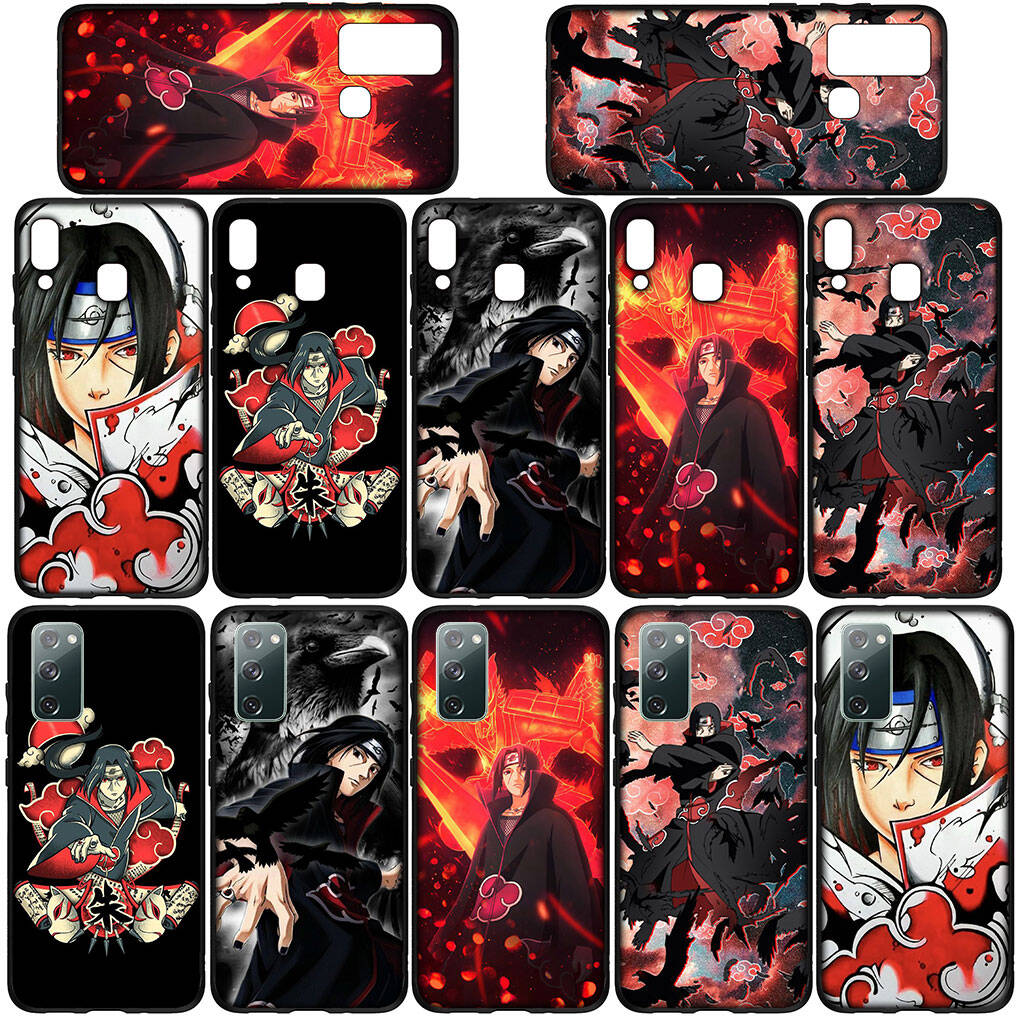 Cover for iPhone 17 16 15 Xiaomi Poco X7 Redmi Note 14 13 12 11 Pro Max 16e Samsung Galaxy S25 S24 S23 OPPO Cartoon Naruto Uchiha Itachi Phone Case