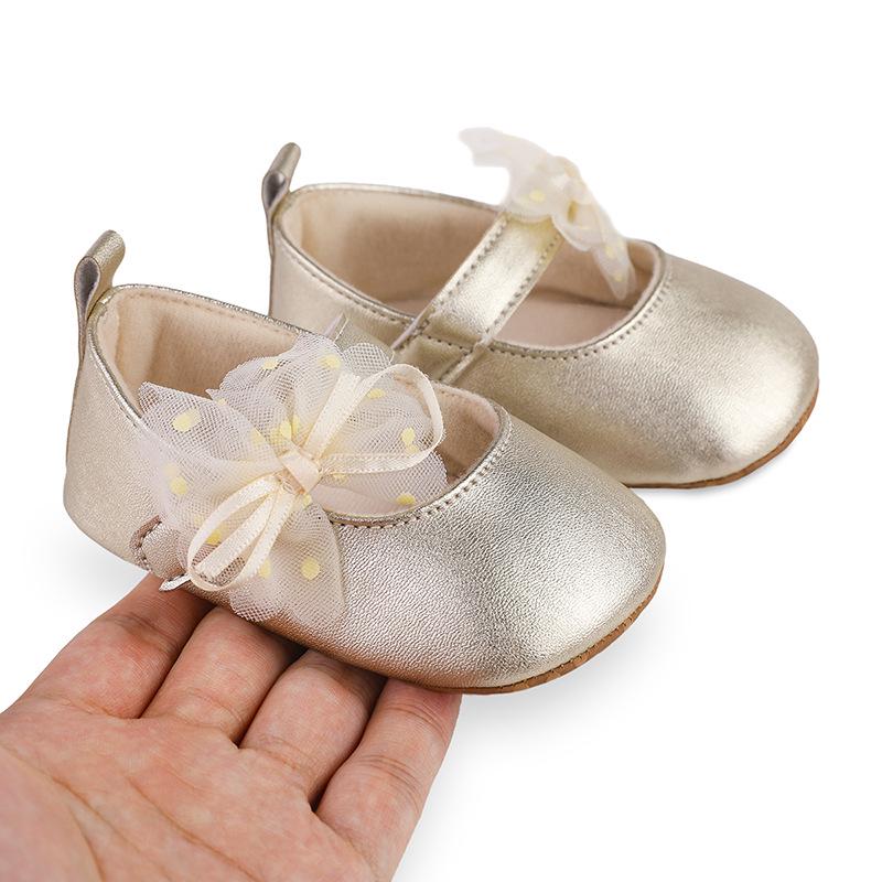 Butterfly Flower Princess Shoes for Toddlers: Infant Shoes for 0-1 Year Olds