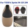 Accessories Leather Thickened Sponge Seat Cushion Insulation Seat Cover Protector For Vespa Primavera Sprint 50 125 150 250