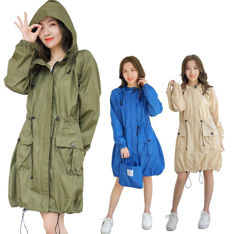 OEING Women's Fashion Windbreaker Raincoat