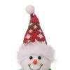 Cartoon Christmas Snowman Doll Toys Snowflake Luminous Snowman Ornament  New Year Gift