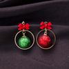 Accessories Elk Snowflake Drop Earrings Christmas Earrings Christmas Ear Hook Dangle Earring