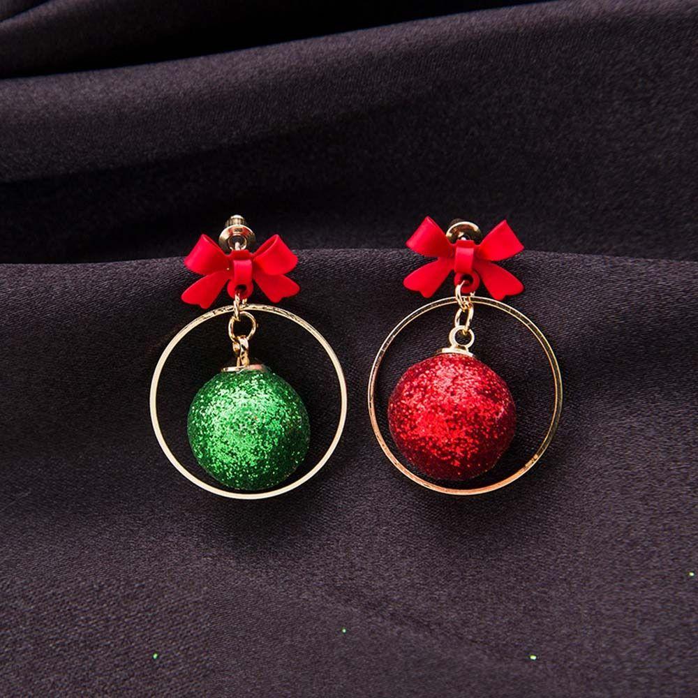 Accessories Elk Snowflake Drop Earrings Christmas Earrings Christmas Ear Hook Dangle Earring