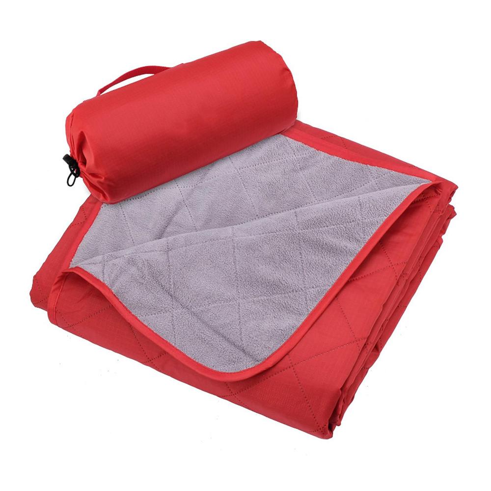 Waterproof Outdoor Blanket Windproof and Warm Extra Thick Fleece Great for Camping, Picnics, Beaches, Stadiums