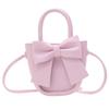 Adorable Mini Pu Crossbody Bag For Kids With Cute Bow Design And Stylish Color Options