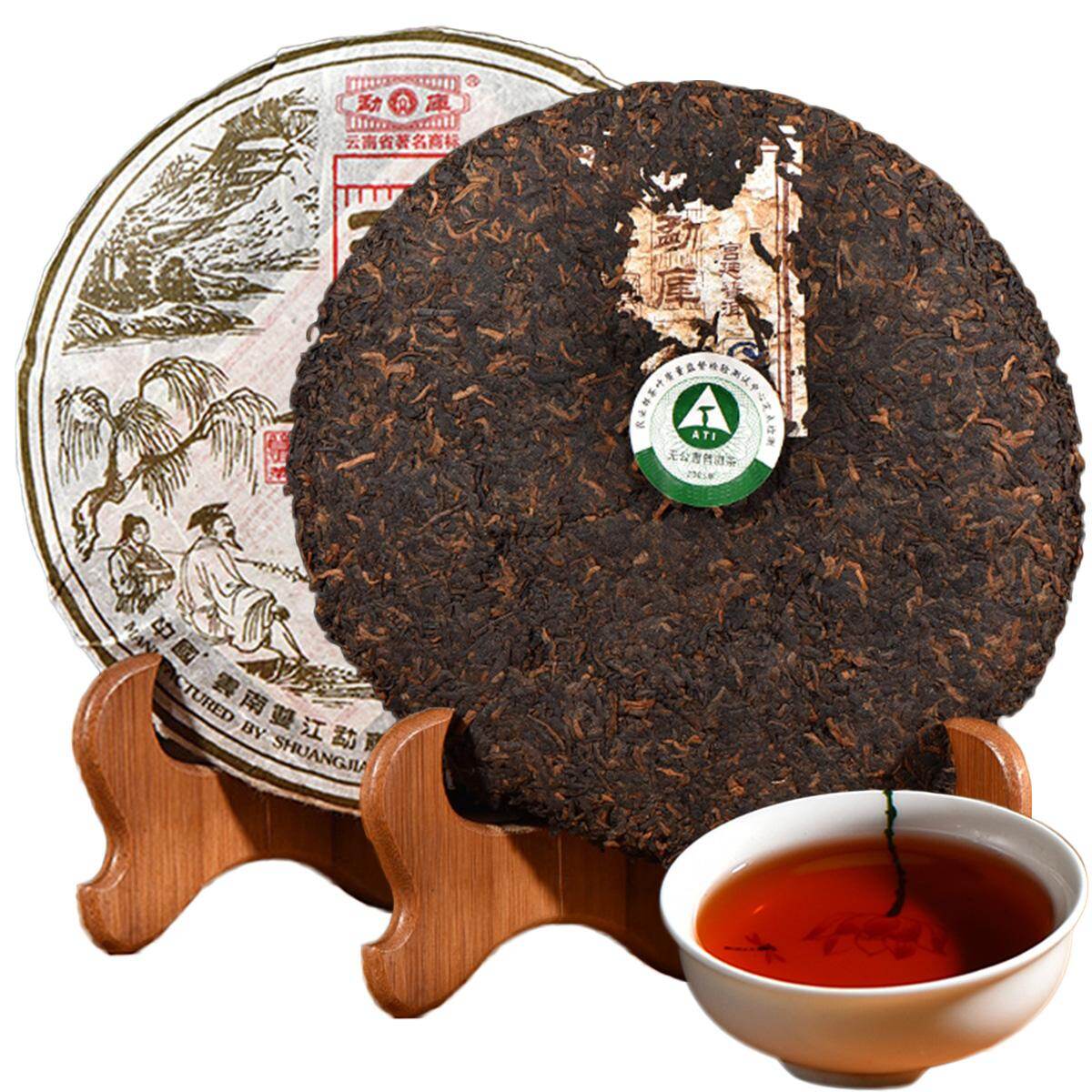 Puer Tea Ripe 400g MengKu Palace Old Trees Cooked Pu erh Health Care Black Tea