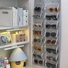 16 Steckplätze Filz Brillenständer Halter Staubdicht Wandmontiert Tasche Aufbewahrung Für Sonnenbrillen Brillen Display Hängende Tasche Organizer