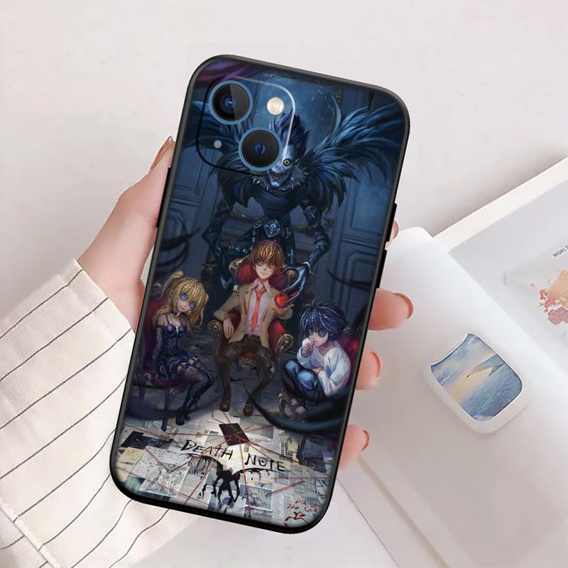 Death Note Phone Case for Samsung Galaxy A11 A12 A13 A15 A52S A53 A55 A56 A70 A71 A72 A73 F06 F16 F56 S10 Plus S10e