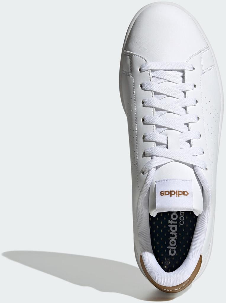 Кроссовки Adidas Advantage cloud white/cloud white/bronze strata (IF5340)