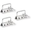 Webbing End Clip Sturdy Multi-Color Buckle Metal End Clip Integrated Stainless Iron End Clip For Handmade Crafts Bags Backpacks