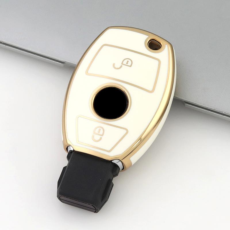 Tpu Car Key Case Keyless Cover Keychain For Mercedes Benz Gla Gls Glk Cls Cla C E A S Class Glc W176 W463 W205 W204 W212 W221