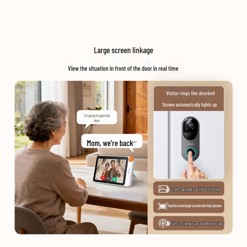 360 Sentry Edition Smart Video Doorbell 6 (5MP) (CN version)