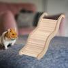 Multifunctional Animal Stairs Toy Wooden Ramp Bridge Hamster Habitat Toy  Small Animals