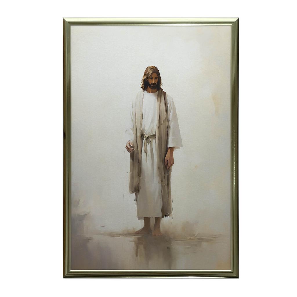Prayer In Silence - Jesus Prayer In Silence - Jesus, 30X40 Cm, Unframed, Matte Paper 230 Gsm