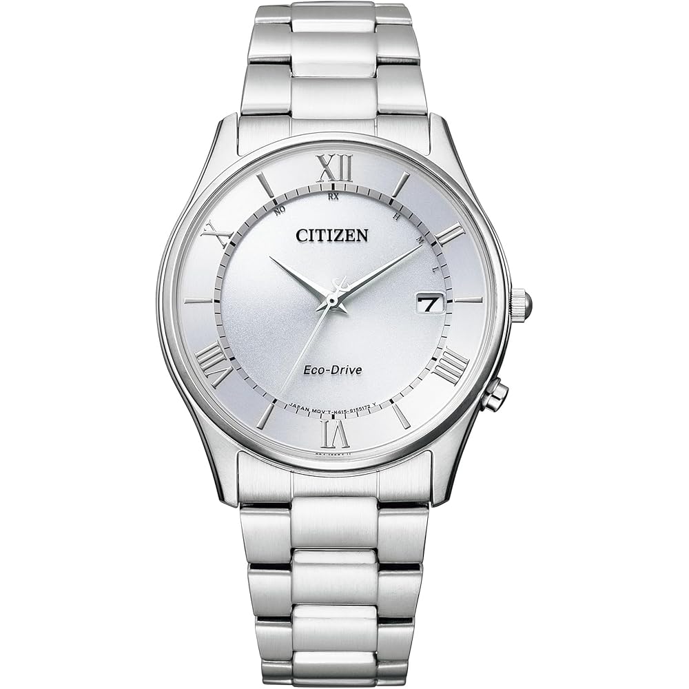 Мужские часы Citizen Collection Simple Adjust Eco-Drive с радиоконтролем, тонкий тип AS1060-54A