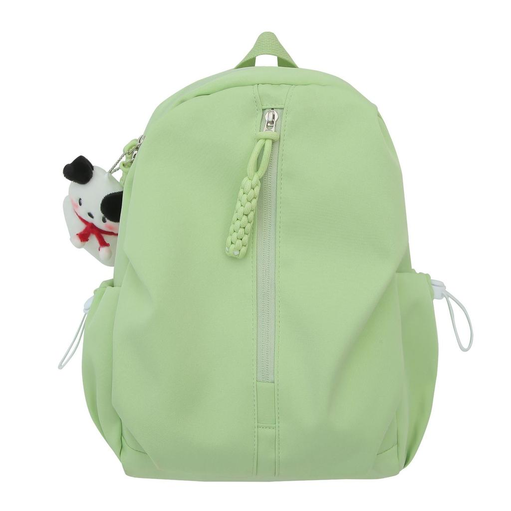 Dopamine Solid Color Simple Small Backpack Spring Japanese Small Fresh Girl Soft Girl Backpack