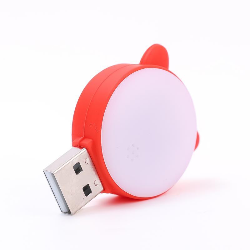 Lovely Cat USB Rechargeable Night Light Bedroom Bedside Night Lamp Voice Control Remote For Kids Baby Gift LM