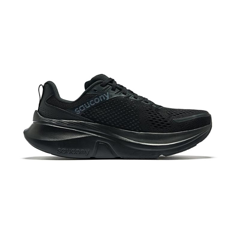 SAUCONY GUIDE 17 Breathable Low Top Training For Long Distance Running Shoes Men's Black Saucony S20936-200