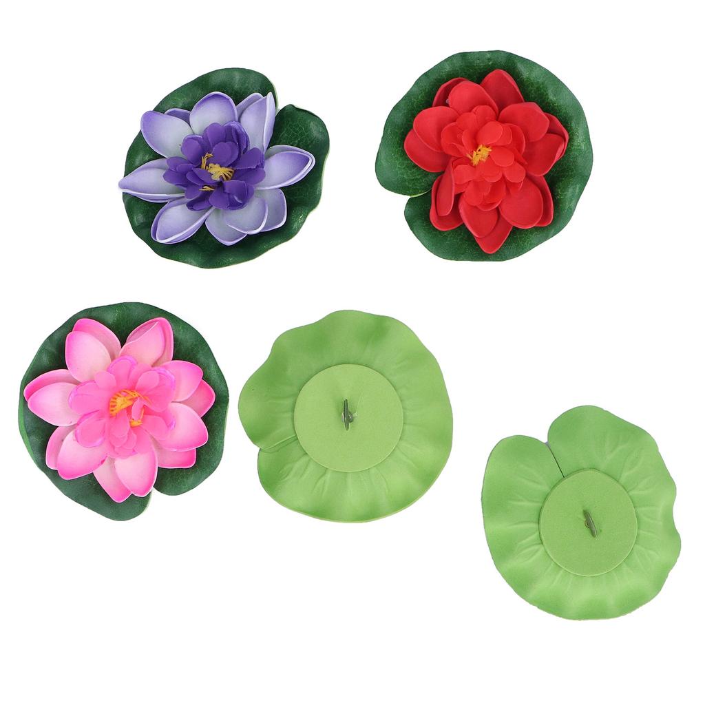 5pcs Artificial Pond Plants Lightweight Exquisite Soft Thick Durable Attractive Decorative Shooting