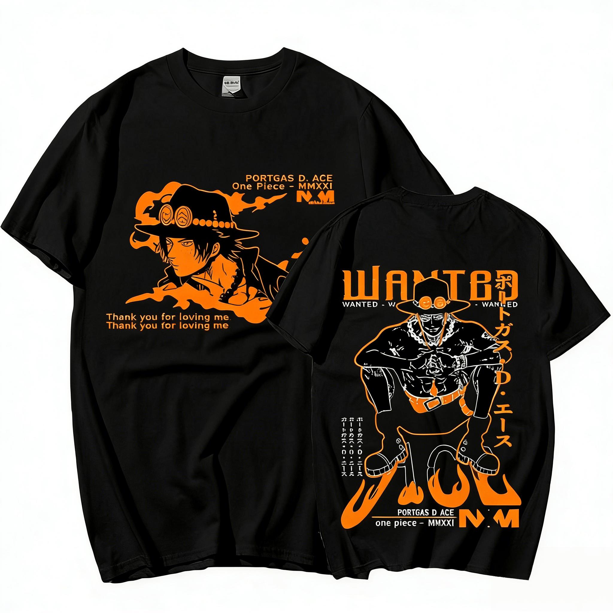 

2026 New Fashion One Piece Unisexs and Womens Cotton Tshirt Short Sleeves Shanks Japanese Anime Niche Soft Parentchild Clothes S