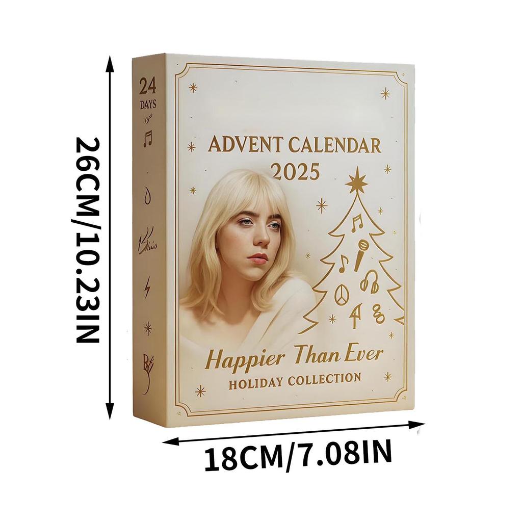 Christmas Advent Calendar 24PCS Countdown Calendar Blind Box Home Decor Gift For Christmas Supplies decoration de noël 2025