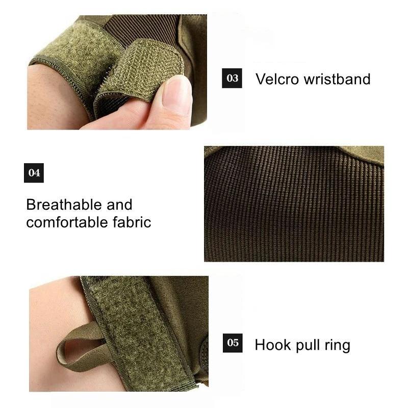 Motorcycle Tactical Military Gloves Shooting Gloves Touch Design Fitness Protection Sports  Hunting Full Finger Walking Gloves
