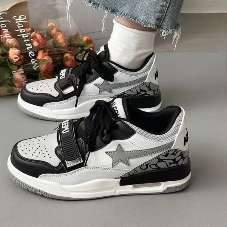 Damen Leder High Top Sneaker Hohe Qualität Mode Laufschuhe für Damen Rutschfester Damen Sport Freizeitschuh Zapatillas Hombre