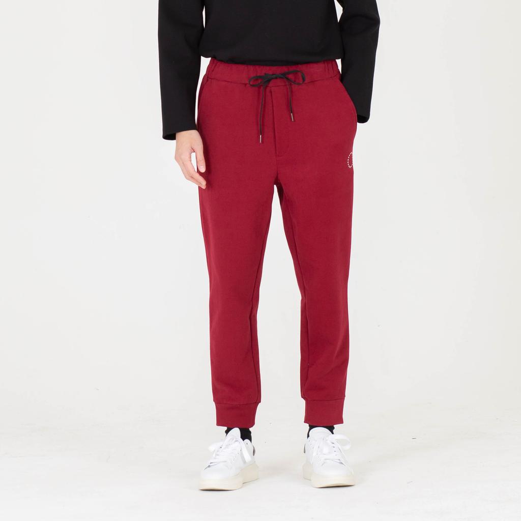 RAW TO RAW New Gen Fleece-Lined Jogger Pants (Burgundy)