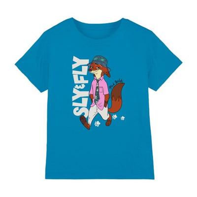 Zootopia 2 Childrens/Kids Sly And Fly Nick Wilde T-Shirt