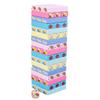 Number Animal Wooden Blocks Game Domino Stacking Blocks Stacking Tower Fun Outdoor Lawn Yard Game Education Toys