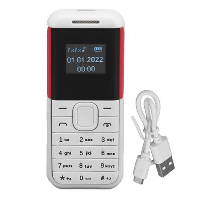 Winziges Handy Mini 2G Telefon 0,66 Zoll Bildschirm 2 in 1 Bluetooth Sound Player Dual Card Standby GSM