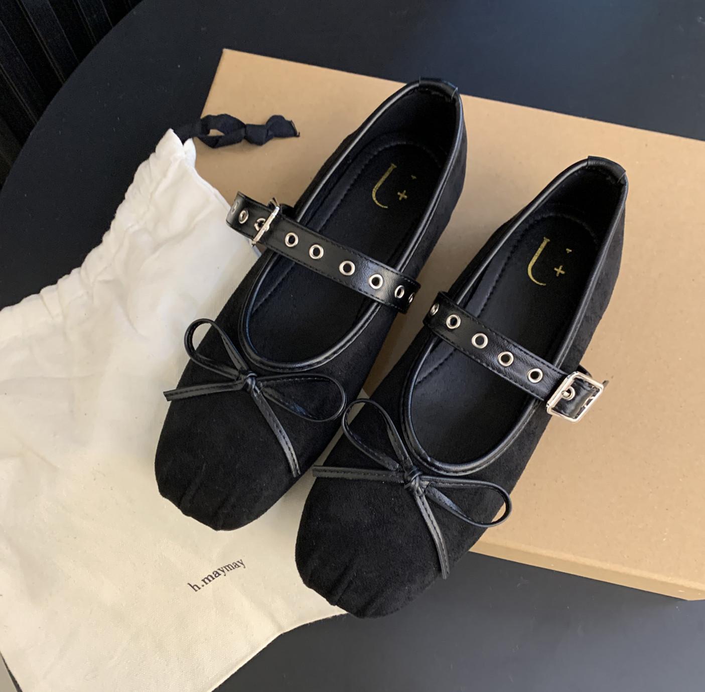 

Bailamos 2025 Autumn Women Flats Fashion Shallow Slip On Ladies Elegant Boat Shoes Soft Flat Heel Dress Ballerinas Shoes Mujer 35