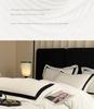 Premium Washed Cotton Luxury Bedding Set: Skin-Friendly, Brushed Duvet Cover, Sheet & Fitted Sheet - 4-Piece Hotel Style