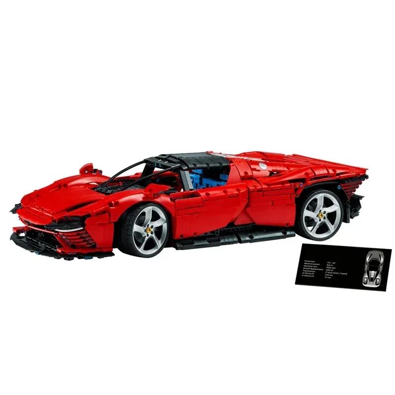 3778Pcs Daytonae Sp3 Car Building Blocks Supercar Model Bricks Toys for Kids Adult Birthday Gift Compatible 42143