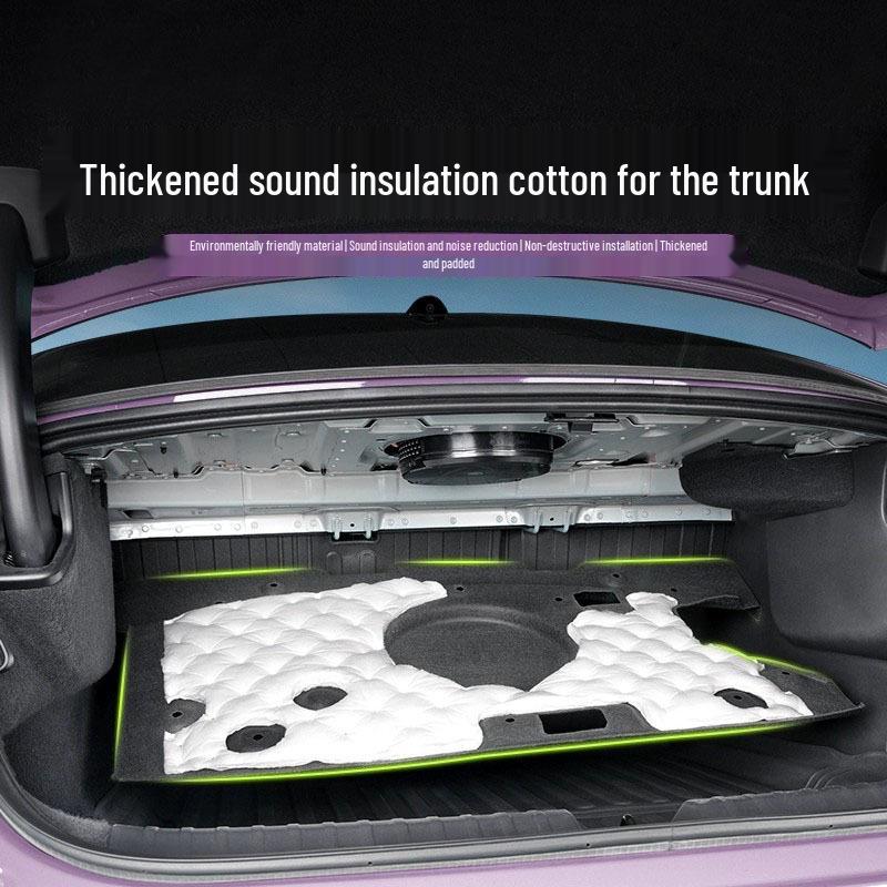 Sound Insulation Cotton for Xiaomi SU7 Trunk: Shock Absorption, Noise & Heat Reduction, Rear Trunk Top Modification Accessory