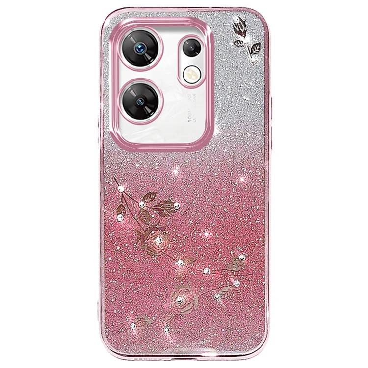 

Чехол KADEM для Infinix Zero 30 4G со стразами и блестками, чехол для мобильного телефона из ТПУ