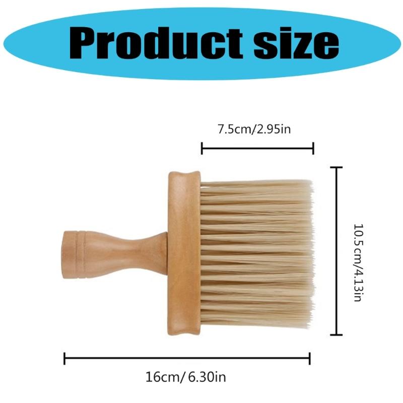 Ergonomic Wood Instrument Cleaner NonStatic Design For Delicate Piano Key And Synthesizers Keyboard Cleaning Brush