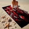 Horror Movie Characters Beach Towel, Super Soft Microfiber, Gift for Her/Him, Birthday, for Pool, Beach, Travel, Home Decor Fan gifts