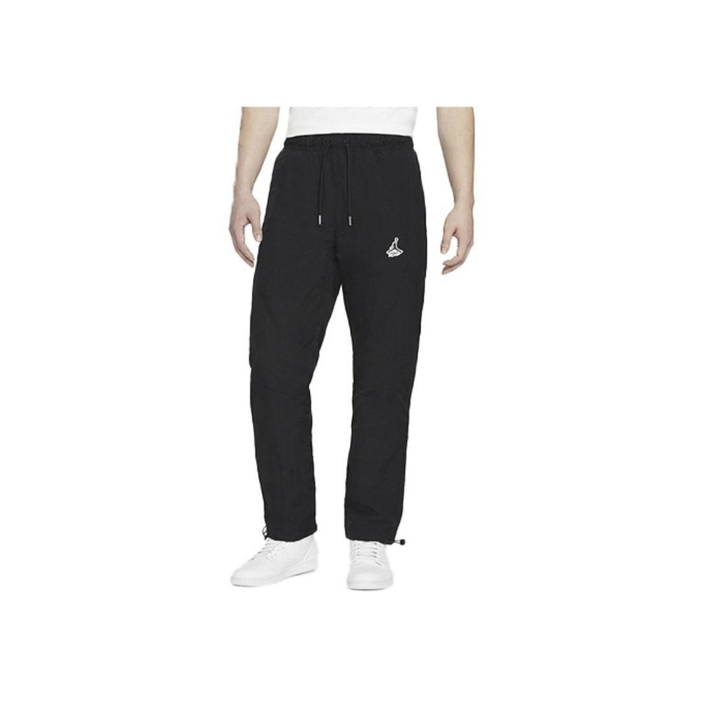 Nike Solid Color Cuffed Sweatpants Men Bottoms Black DH9042-010