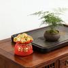 Resin Money Tree Statue Money Tree Figurines Sculptures Fengshui Ornament for Attraction Wealth Good Luck New Years Gift