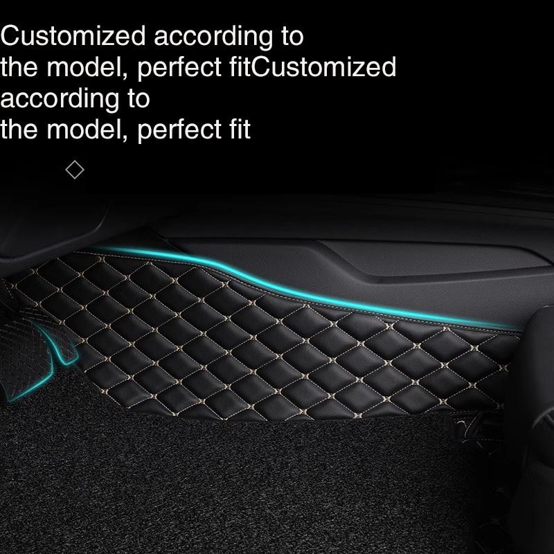 For BMW E65 E66 E67 F01 F02 F03 F04 G11 G12 7ER 2000- Car Floor Mats Special Leather Carpet Car Accessories