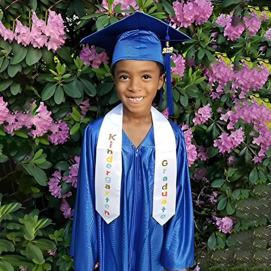 

Выпускной палантин с мультяшным рисунком, нескользящий съемный угловой конец с принтом, одинаковый изысканный детский садовый выпускной почетный подарок