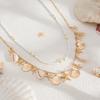 Ocean Fan Shell Starfish Pendant Waist Chain, Beach Resort Rice Bead Beaded Body Chain Female